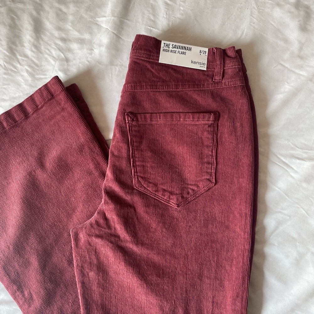 Kensie High Rise Flare Jeans